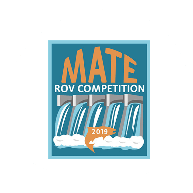 MATE ROV 2019 logo